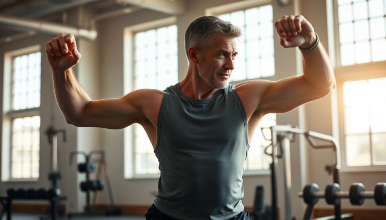 aktywność fizyczna u mężczyzny