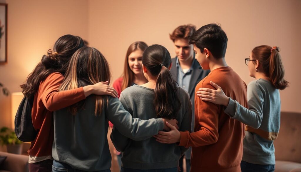 wsparcie emocjonalne młodzieży